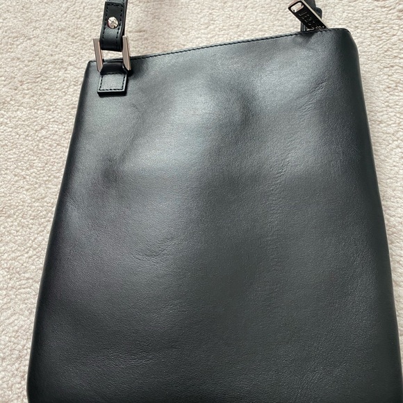 Versace icon leather crossbody for man - Picture 3 of 6